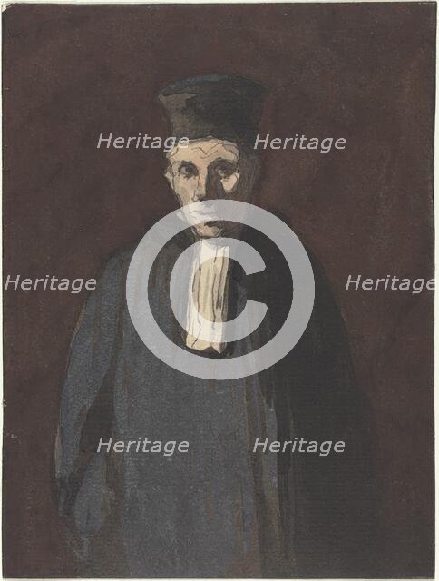 Prosecutor. Creator: Honore Daumier.