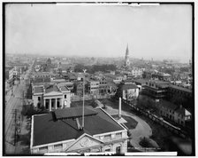 Charleston, S.C., general view from St. Michael's Church, c1900. Creator: Unknown.
