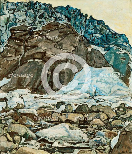 Grindelwald Glacier, 1912. Creator: Hodler, Ferdinand (1853-1918).