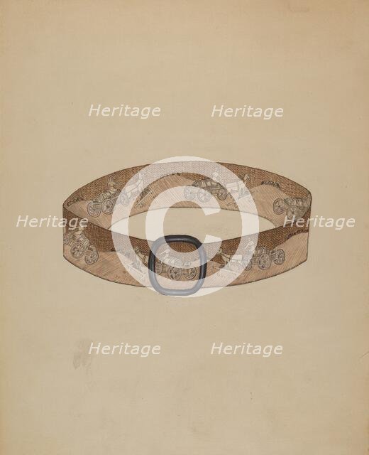 Belt, 1935/1942. Creator: Nancy Crimi.