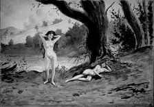 Two Nudes, 1900. Creator: Louis Michel Eilshemius.