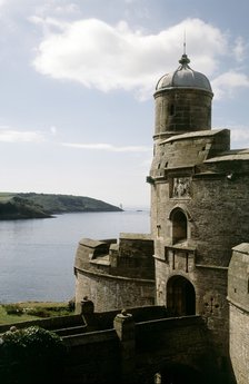 Entrance to St Mawes Castle, Cornwall, 2004. Artist: Unknown.