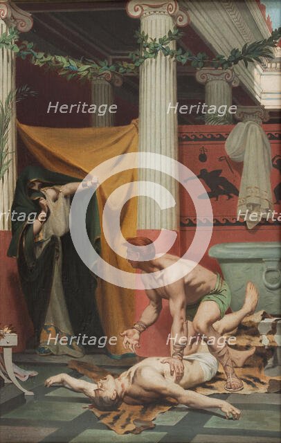 Mort de l'empereur Commode, 1879. Creator: Fernand Pelez.