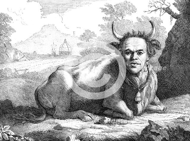 Sir Horace Mann, 18th century.Artist: Thomas Patch