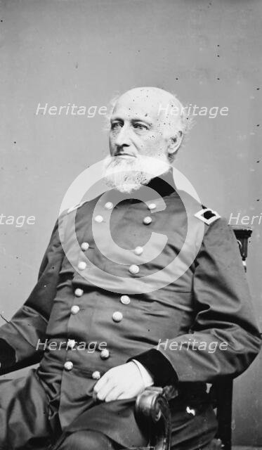 General Catharinus Putnam Buckingham from Ohio, between 1855 and 1865. Creator: Unknown.