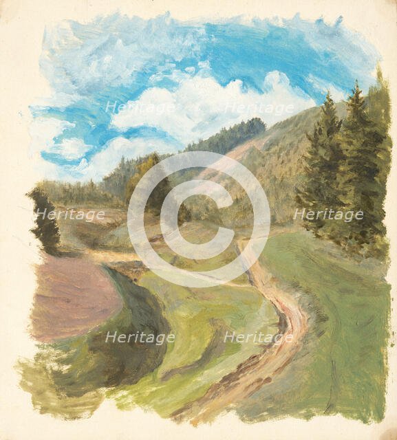 Fork in the road, 1850-1900. Creator: Jan Nowopacký.