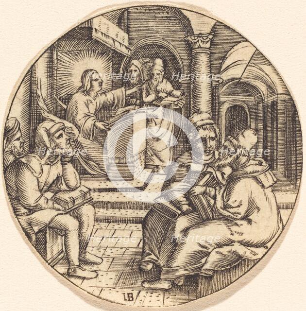 Jesus Preaching in the Temple. Creator: Unknown.