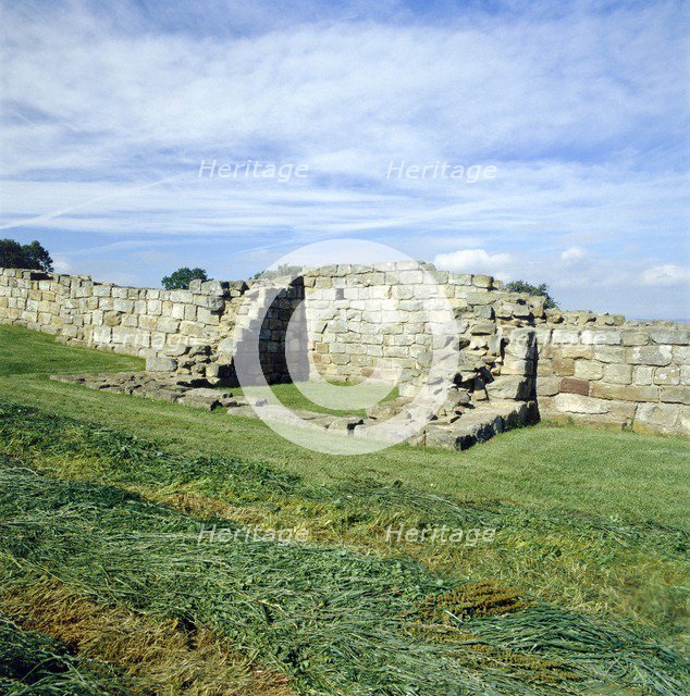 Black Carts Turret, Hadrian's Wall, Northumberland, c1980-c2017. Artist: Unknown.