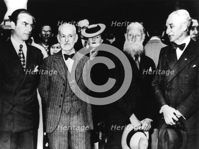 Arno Breker, German sculptor, on a visit to Paris, May 1942. Artist: Unknown