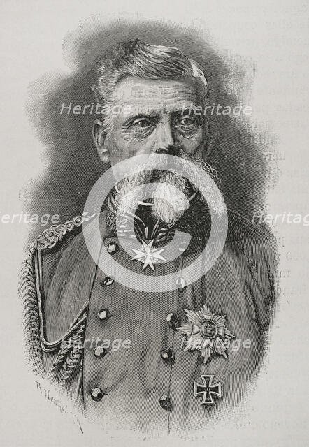 Ludwig von der Tann, (1815-1881), Bavarian general, 1891. Creator: Unknown.
