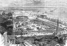 Bird’s eye view of the International Maritime Exhibition at Havre, 1868. Creator: Unknown.
