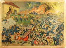 The Battle at Czortkow, 1914. Artist: Anonymous  