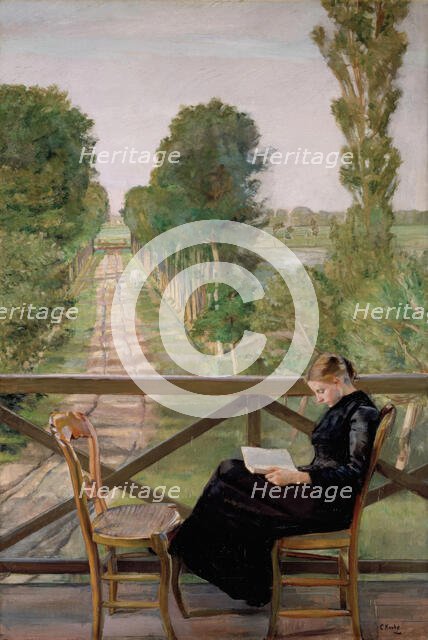 Villa Britannia, Belgium, 1885. Creator: Christian Krohg.