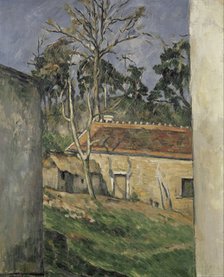 Farmyard, 1879. Artist: Cézanne, Paul (1839-1906)
