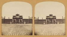 Arc de Carouselle, Paris, France, 1855-1865. Creator: F. Grau.