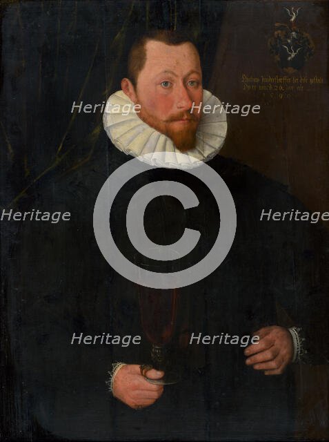 Portrait of Tobiás Hundertstorfter, 1590. Creator: Unknown.