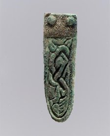 Strap End, Frankish, 7th century. Creator: Unknown.