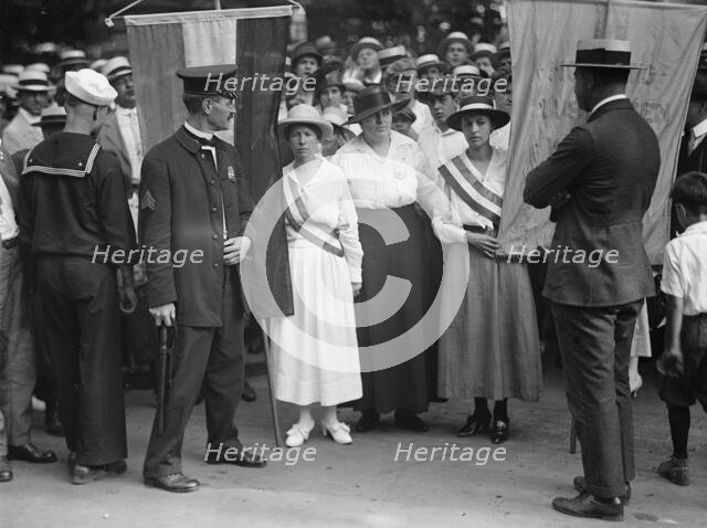 Woman Suffrage, 1917. Creator: Harris & Ewing.