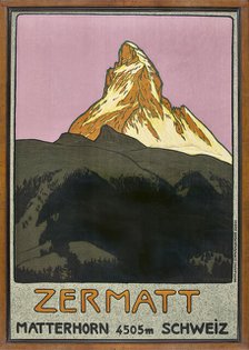 Zermatt, 1908. Creator: Cardinaux, Emil (1877-1936).