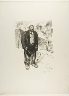 Honest Worker, February 1899. Creator: Theophile Alexandre Steinlen.