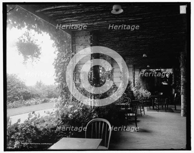 The Grotto, Hotel Champlain, N.Y., between 1900 and 1910. Creator: Unknown.