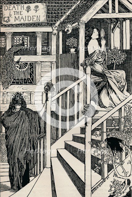 'Death & the Maiden', 1895. Artist: Byam Shaw.