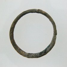 Plain Ring, Frankish, 7th century. Creator: Unknown.