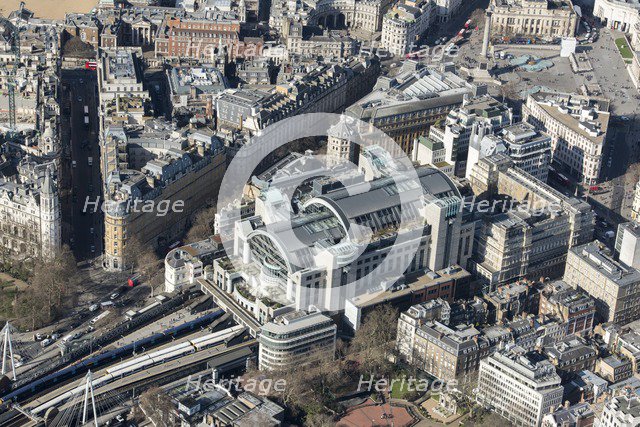 Charing Cross Station, Westminster, London, 2018. Creator: Historic England Staff Photographer.