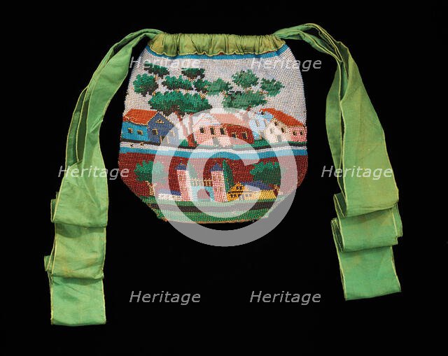 Pouch, American, 1820-40. Creator: Unknown.