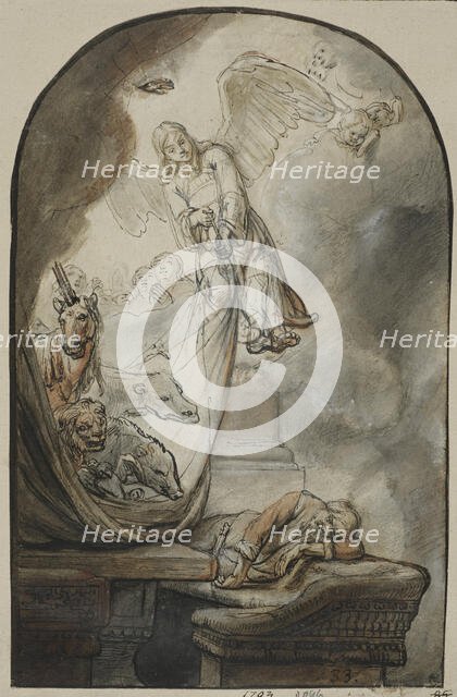 Petri's vision in Caesarea. Creator: Samuel van Hoogstraten.