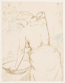 Elles: The Toilet, 1896. Creator: Henri de Toulouse-Lautrec (French, 1864-1901).