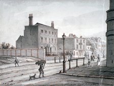 View of Upper Street, Islington, London, 1840.            Artist: CH Matthews