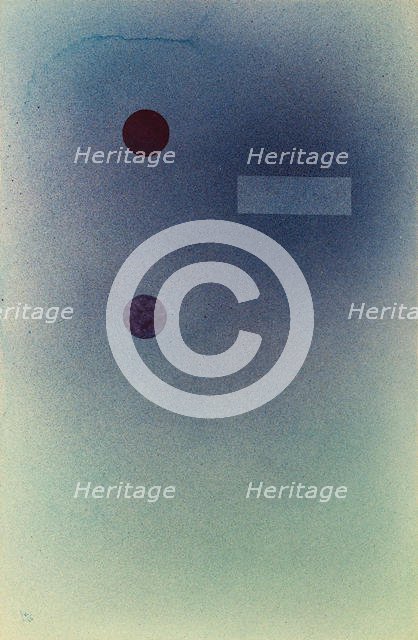 Zwei zu Eins (Two to one), 1933. Creator: Kandinsky, Wassily Vasilyevich (1866-1944).