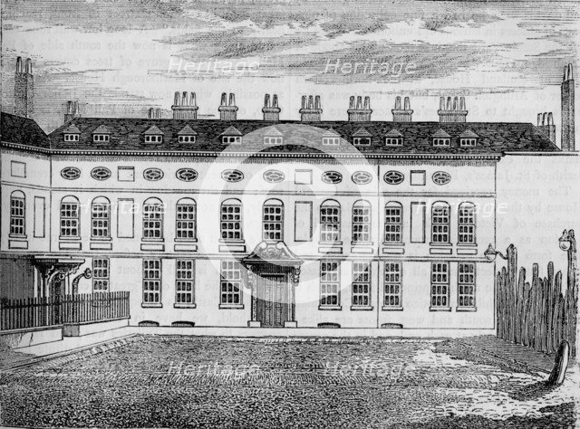 Cleveland House, Westminster, London, c1799 (1878). Artist: Unknown.