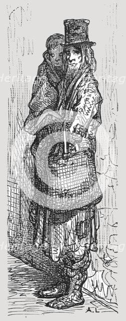 'Broken Down', 1872.  Creator: Gustave Doré.