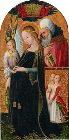 The Expectant Madonna with Saint Joseph, c. 1425/1450. Creator: Unknown.