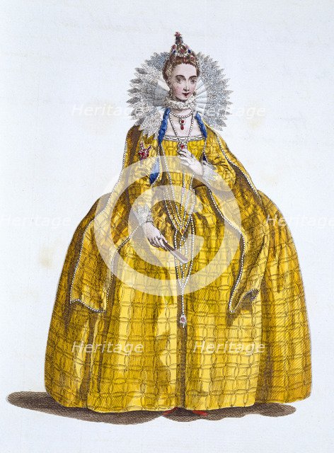Elizabeth I, Queen of England, (19th century). Artist: Unknown