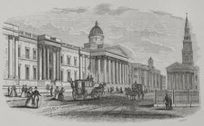The National Gallery, London, England, 1856. Creator: Cabanach.