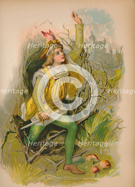 'The Sleeping Beauty', 1903. Artist: Unknown.