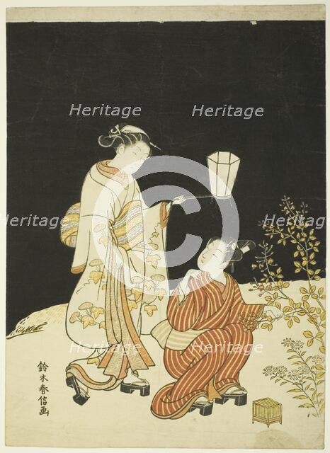 Searching for Fireflies, About 1768. Creator: Suzuki Harunobu.