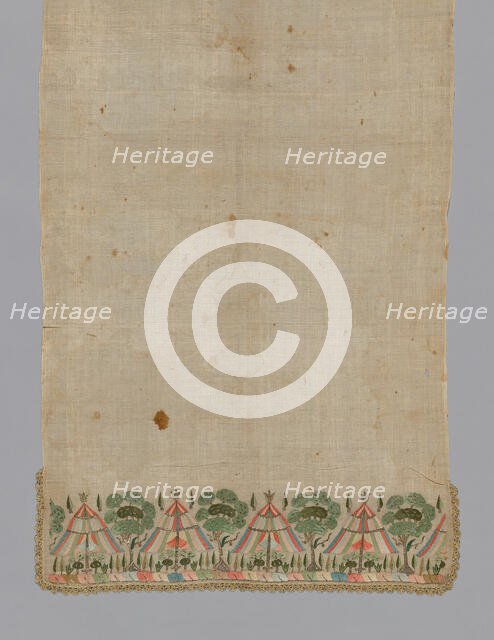 Towel, Turkey, 19th century. Creator: Unknown.