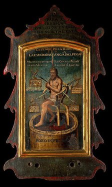 The mirror of sinners, the sword of vengeance of sin, c16th century. Creator: Unknown.