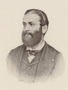 Portrait of the composer and organist Jules Cohen (1830-1901), 1860. Creator: Photo studio Pinel & Peschardière.