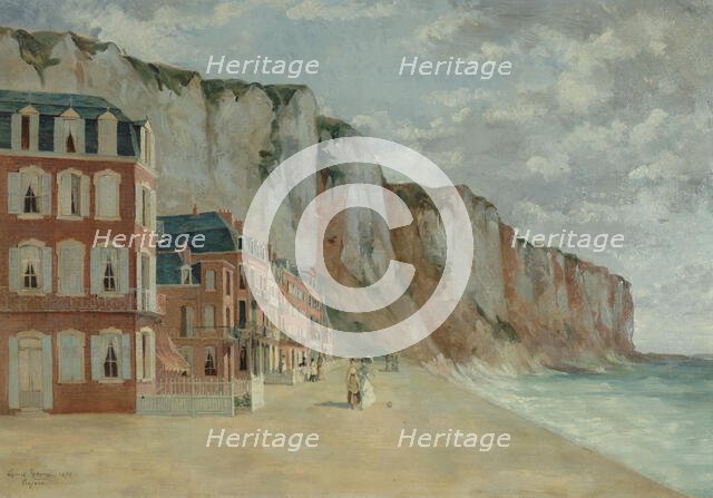 Le Tréport, 1872. Creator: Louise Abbema.