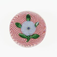 Paperweight, France, c. 1845/60. Creator: Saint-Louis Glassworks.