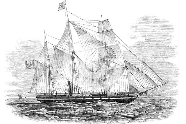 The Marmora, screw steamer at Liverpool, 1845. Creator: Unknown.