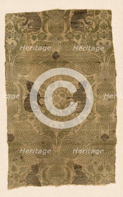 Fragment, Lucca, 1401/1450. Creator: Unknown.