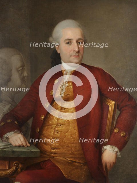 Portrait of Johann Christian Bach (1735-1782). Creator: Batoni, Pompeo Girolamo (1708-1787).