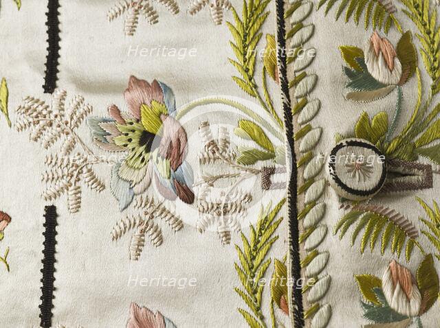 Man's Vest (image 3 of 10), Altered c.1795. Creator: Unknown.