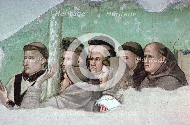 Fragment of a series on the life of St Francis. Artist: Giotto 